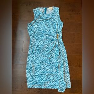 Michael Kors M pattern sheath dress